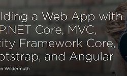 Веб-приложение с ASP.NET Core, MVC, Entity Framework Core, Bootstrap, и Angular
