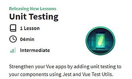 Vue: Модульное тестирование