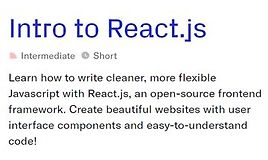 Введение в React.js
