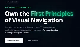 3D-визуальная одометрия: фундаментальные принципы визуальной навигации
