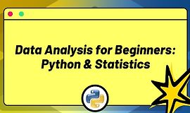 Анализ данных для начинающих: Python и статистика logo