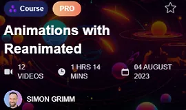 Анимации с использованием Reanimated