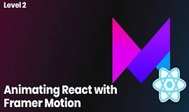 Анимации в React c Framer Motion logo