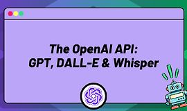 API OpenAI: GPT, DALL-E и Whisper logo
