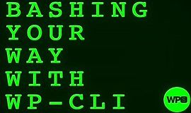 Bashing Your Way with WP-CLI logo