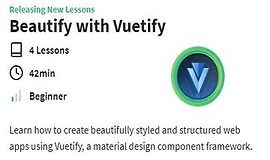 Beautify with Vuetify logo