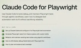 Claude Code и Playwright: практический курс по автотестам