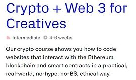 Crypto + Web 3 logo