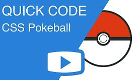 CSS Анимированный Poké Ball logo