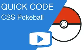 CSS Анимированный Poké Ball