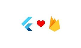 Flutter с Firebase logo