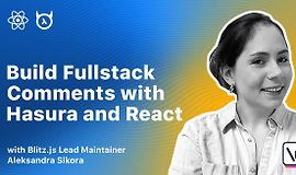 Full Stack Комментарии с Hasura и React logo