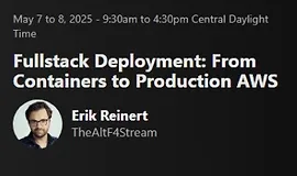 Fullstack-развёртывание: От контейнеров до продакшена в AWS