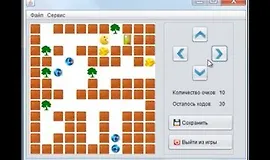 Игра "Золотоискатель" (с паттернами Java)