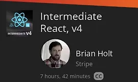 Intermediate React, v4
