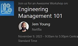 Инженерный менеджмент 101