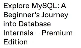 Изучаем MySQL: Первые шаги в мире внутренних механизмов баз данных