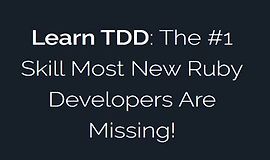 Изучите TDD: Навык №1, которого не хватает большинству разработчиков Ruby! logo