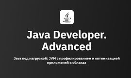 Java Developer. Advanced logo