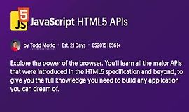 JavaScript HTML5 APIs logo