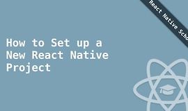 Как настроить новый проект React Native logo