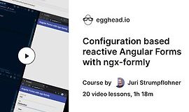 Конфигурация Реактивных Форм Angular (Reactive Forms) с ngx-formly logo