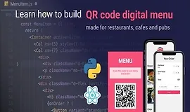 Конструктор цифрового QR Меню (Python/Django + React)