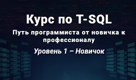 Курс по T-SQL Путь программиста от новичка к профессионалу Уровень 1 - Новичок