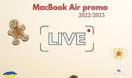 MacBook Air 2022/2023 Promo logo