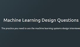 Machine Learning: Вопросы по проектированию logo