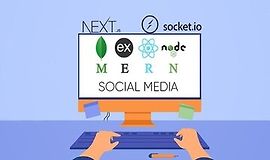 MERN Стек React, Socket io, Next.js Express, MongoDb, Nodejs logo