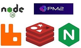 Node JS Cluster с PM2, RabbitMQ, Redis и Nginx logo