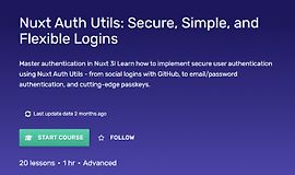 Nuxt Auth Utils: безопасная и простая авторизация logo