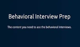 Подготовка к 'поведенческому' интервью