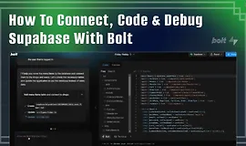 Подключение, код и отладка Supabase с Bolt