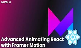 Продвинутая анимация React с Framer Motion logo