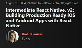 Продвинутый курс по React Native, v2