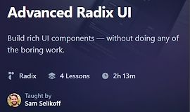 Продвинутый Radix UI logo