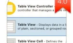 Разработка приложений на Swift на основе UITableView