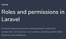 Роли и разрешения в Laravel