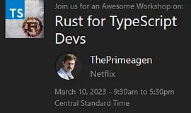 Rust для TypeScript разработчиков 