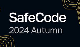 SafeCode 2024 Autumn. Конференция по безопасности приложений logo