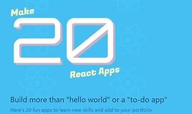 Сделайте 20 приложений React logo