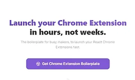 Шаблон для разработки расширений Chrome на React