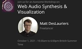 Синтез и визуализация Web Audio logo