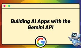 Создание AI-приложений с использованием Gemini API logo
