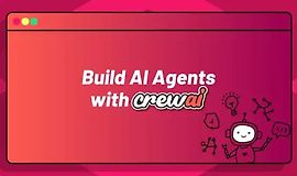 Создание ИИ-агентов с помощью CrewAI logo