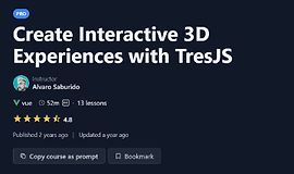 Создание интерактивных 3D-сцен с помощью TresJS logo