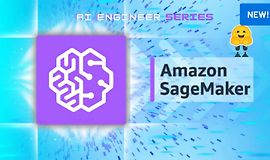 Создание, обучение и развертывание моделей с помощью AWS SageMaker logo