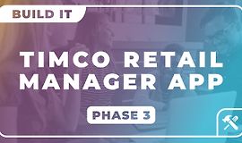 Создание приложения 'TimCo Retail Manager', Фаза 3 logo